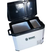 Автомобилен хладилник с компресор Smart Cooler, с Bluetooth, двоична охладителна зона, капацитет 40,2L, платена Еко такса