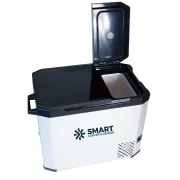 Автомобилен хладилник с компресор Smart Cooler, с Bluetooth, двоична охладителна зона, капацитет 40,2L, платена Еко такса