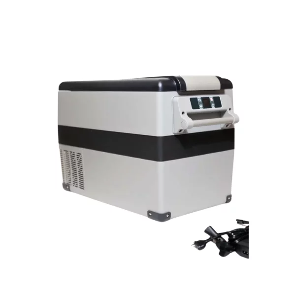 Frigorífico para coche con compresor smartcooler CF45, 12/24 V, con pantalla LCD y bluetooth