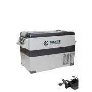 Frigorífico para coche con compresor smartcooler CF45, 12/24 V, con pantalla LCD y bluetooth