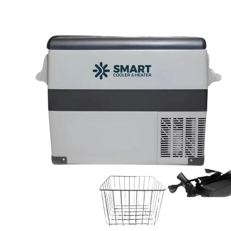 Frigider auto cu compresor smart cooler CF45 , 12/24 V, cu display LCD si bluetooth