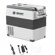 Frigorífico para coche con compresor smartcooler CF55, 12/24V, con pantalla LCD y bluetooth