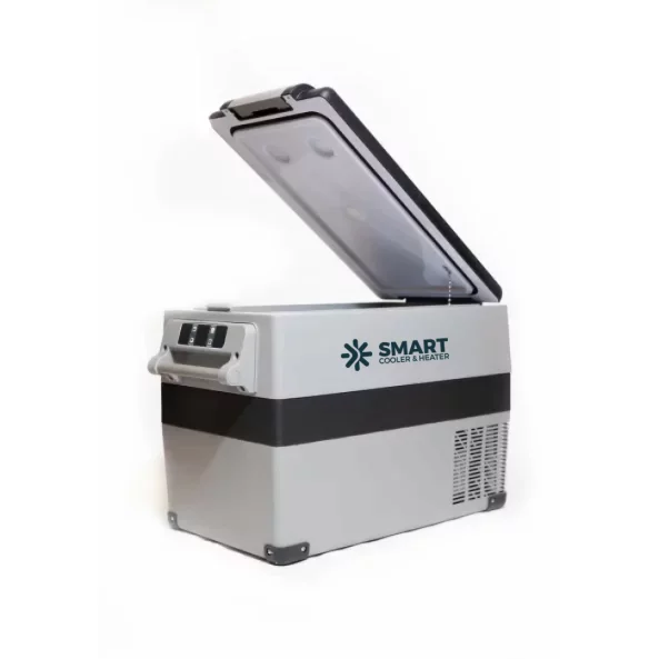 Frigorífico para coche con compresor smartcooler CF55, 12/24V, con pantalla LCD y bluetooth