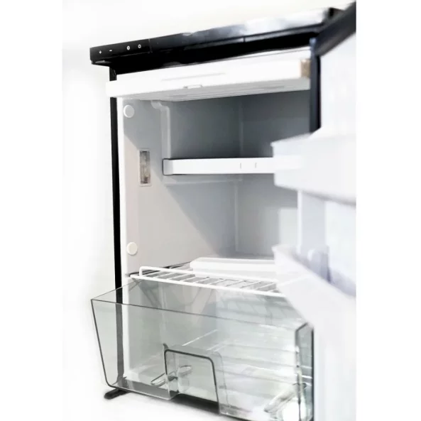 Frigorífico vertical para coche con compresor smartcooler cr65, capacidad 65L, 12V y 24V, apto para autocaravanas