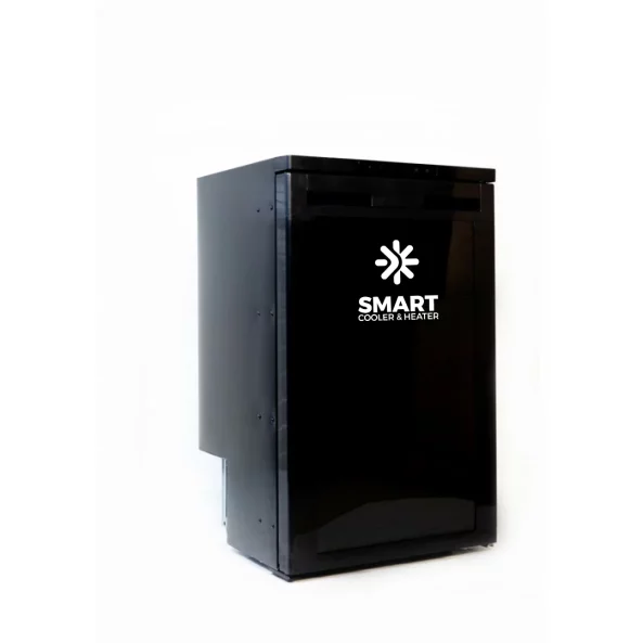 Frigorífico vertical para coche con compresor smartcooler CR85X, capacidad 85L, 12V y 24V, apto para autocaravanas