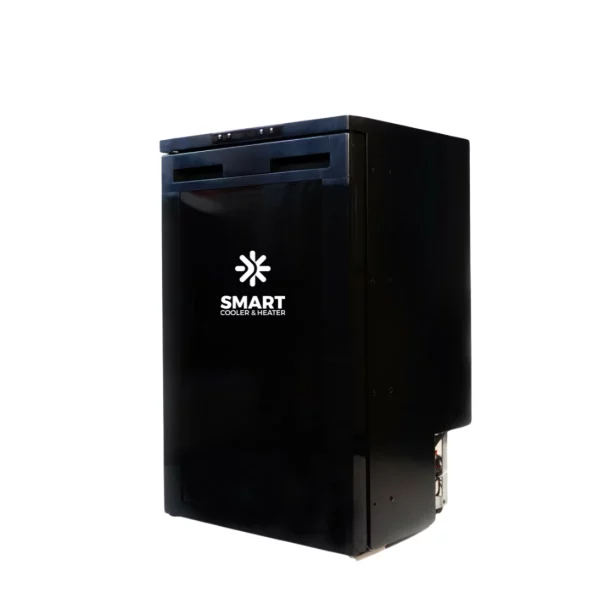 Frigorífico vertical para coche con compresor smartcooler CR85X, capacidad 85L, 12V y 24V, apto para autocaravanas