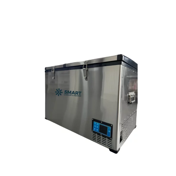 Автохладилник с компресор Smart Cooler, капацитет 125L, с Bluetooth и двустранна зона за охлаждане, включена еко такса.
