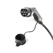 Statie de incarcare pentru vehicule- 16A, 11KW, Tip 2-Cablu de 5 metri cu afișaj LCD trifazic