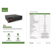 Bateria Dyness de 3,6 kWh y 48 V LiFePO4 - B3