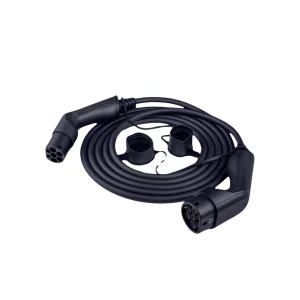 Cablu drept de 5 metri pentru statia de incarcare , tip Type 2 la Type 2, 32A, trifazic, 22KW.