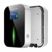 Încărcător EV 11kW, 16A, trifazic, cu Bluetooth, ecran LCD, RCD Tip A + Filtru DC 6mA