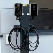 Încărcător EV 11kW, 16A, trifazic, cu Bluetooth, ecran LCD, RCD Tip A + Filtru DC 6mA