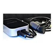 Egyfazisu elektromos auto tolto 7KW Bluetooth-szal, 5m kabellel, LCD kijelzovel, RCD vedelemmel (A tipusu) + DC szurovel 6mA