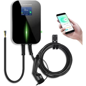 Statie de incarcare EV Trifazat 32A, 22 kW – Versiune cu Bluetooth și Afișaj LCD