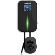 Trifazna zariadna stantsiia za elektricheski prevozni sredstva 22kW, 32A s RFID, LCD ekran i kontakt tip 2