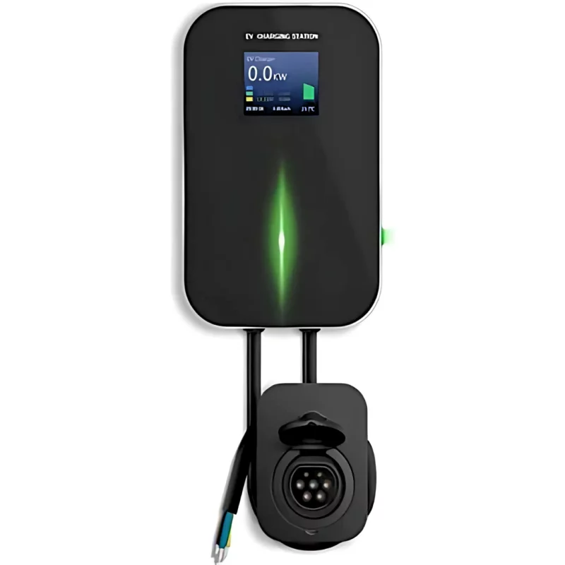 Stație de Încărcare EV Trifazică 22kW, 32A cu RFID, Ecran LCD și Priză Type 2