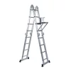 Escalera plegable multifuncional de aluminio – Modelo KMP405B (4x5 peldaños)