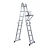 Scară pliabilă multifuncțională cu balamale mari (4x6 trepte)