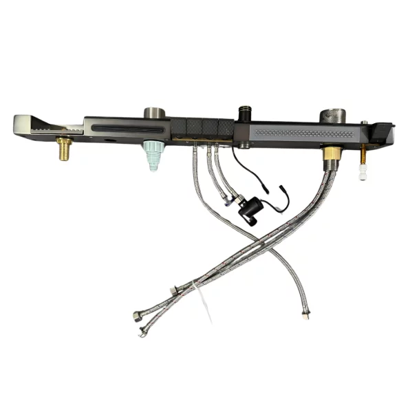 PRODUS RESIGILAT! Chiuvetă modernă de bucătărie culoare: negru, multifuncțională, duș extractibil, spălător pahare, filtrare apă, inox, calitate premium, accesorii incluse dimensiuni 750*460*220mm