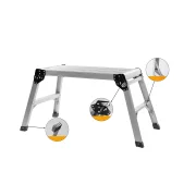 Scară tip platformă profesională din aluminiu