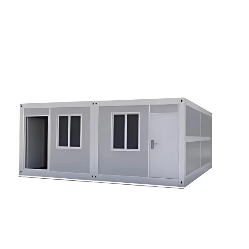 Set Container pliabil-cu ușă tip panou sandwich 2450mm x 2470mm x 5800mm