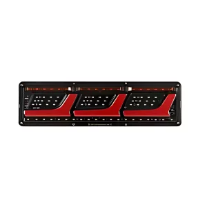Комплект стоп светлини P.TIP66-OFF ROAD: 46 см /12V-24V /IP 67 Водоустойчив