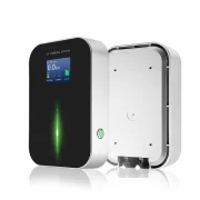 Încărcător pentru mașină electrică ,trifazic, ecran LCD, aplicație, Tip A 16A 11kW