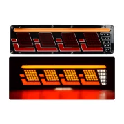 SET Lampa stop P.TIP80-OFF ROAD:46 cm /12V-24V /IP 67 Rezistent la apa