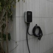 Зарядна станция за превозни средства - 16A, 11KW, Тип 2 - 5-метров кабел с трифазен LCD дисплей