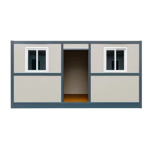 Kontener Osszecsukhato antracitszurke - dupla uvegezes / oldalajto 5800 x 2500 x 2450 (H x SZ x Ma mm)