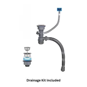 Chiuvetă modernă pentru bucătărie culoare :auriu , multifuncțională, duș extractibil, inox, calitate premium, accesorii incluse dimensiuni 750*460*220mm