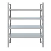 Estantería metálica galvanizada L2000 x D600 x H2000 mm, 800 KG