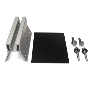 Clema minisina panouri sandwich R23+EPDM+4 suruburi autoforante