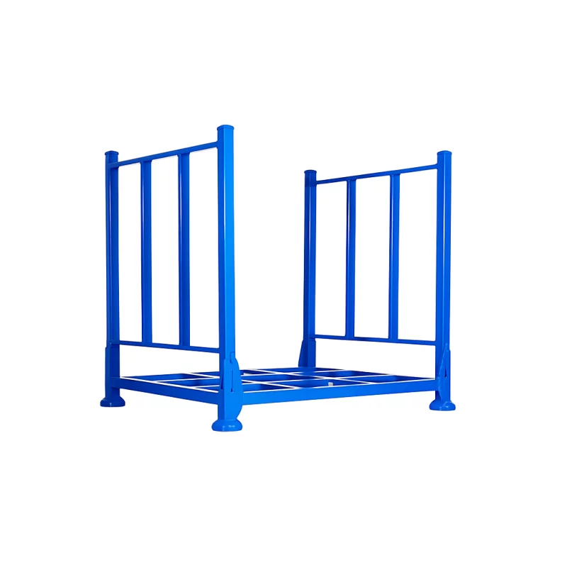 Cusca metalica pliabila si stivuibila pentru depozitare industriala 1200x1200x1050 mm