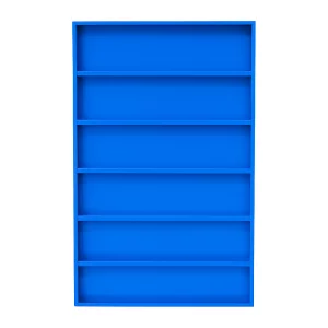 Estante metálico azul para estantería profesional 200 KG