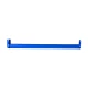 Larguero horizontal azul para estantería profesional 1m 200kg/nivel 0,6 mm grosor