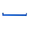 Larguero horizontal azul para estantería profesional 200kg/nivel 0,6 mm de espesor