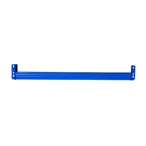 Larguero horizontal azul para estantería profesional 200kg/nivel 0,6 mm de espesor