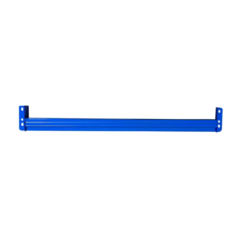 Traversa orizontala albastra pentru raft profesional 200kg/nivel 0,6 mm grosime