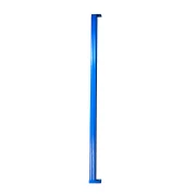 Larguero horizontal azul para estantería profesional 200kg/nivel 0,6 mm de espesor