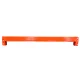 Larguero horizontal para estantería profesional 500kg/nivel 1,0 mm de espesor