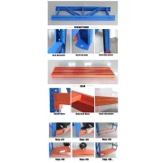 Estantería profesional para almacenaje L2000x600xH2000, 800 kg