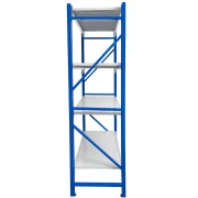 Estantería profesional para almacenaje L2000x600xH2000, 800 kg