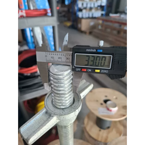 Rueda de andamio de acero con freno de 6 pulgadas (145MM)