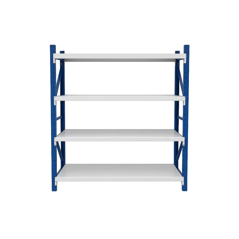 Raft profesional pentru depozitare - L2000xl400xH2000 - 800 kg (Blue&White)