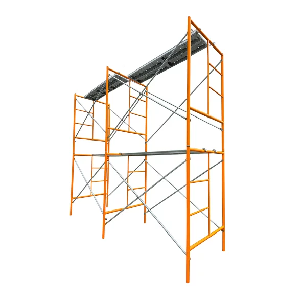 Extensie schela otel 1800 L *900 l * 2000 h cu 4 diagonale , o platformă, un picior si 2 elementi imbinare