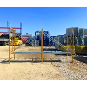 Extensie schela otel 1800 L *900 l * 2000 h cu 4 diagonale , o platformă, un picior si 2 elementi imbinare