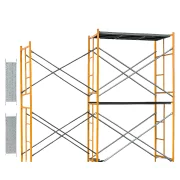Andamio de acero NARANJA con múltiples configuraciones – 1800×900×2000 mm