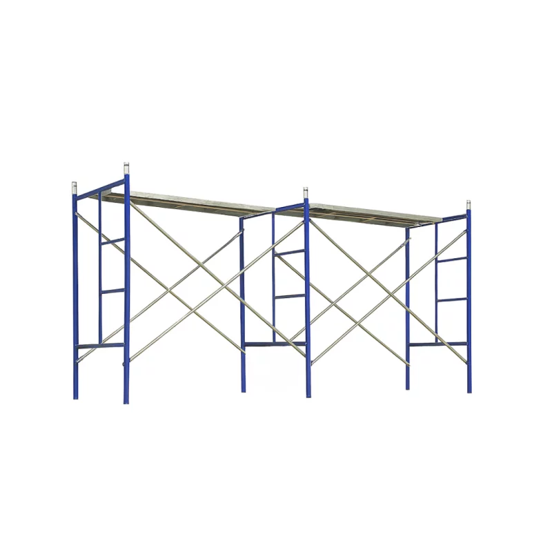 Schela otel 3600 L *1219 l * 1700 h cu 8 diagonale și 2  platforme