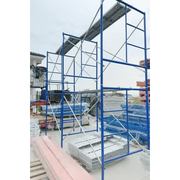 Andamio modular de acero con múltiples opciones de configuración – 1800×1219×1700 mm